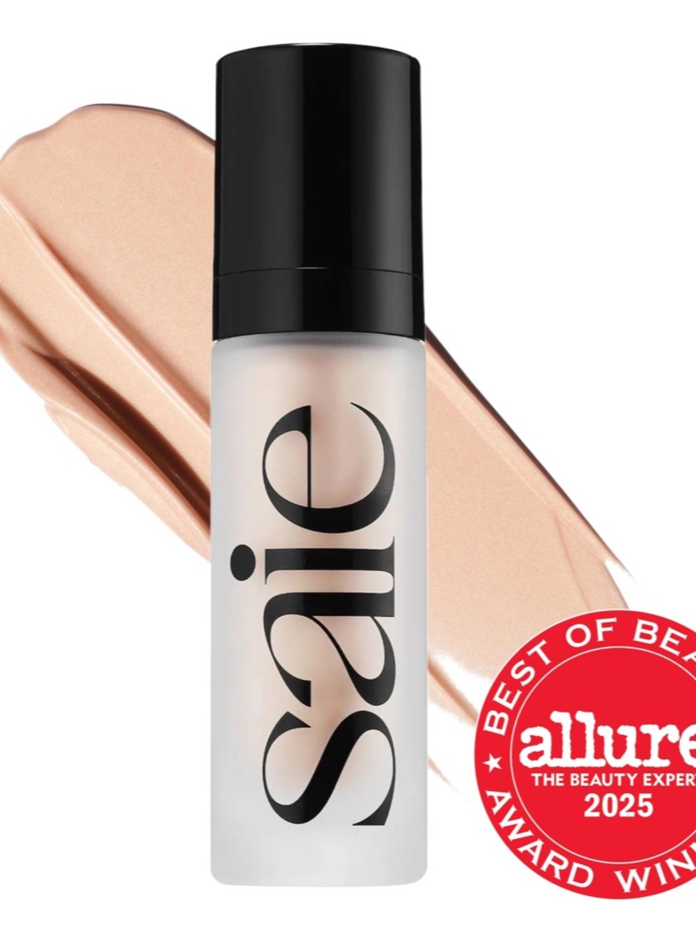 Saie Warmglow Highlighter Serum - Warm Gold